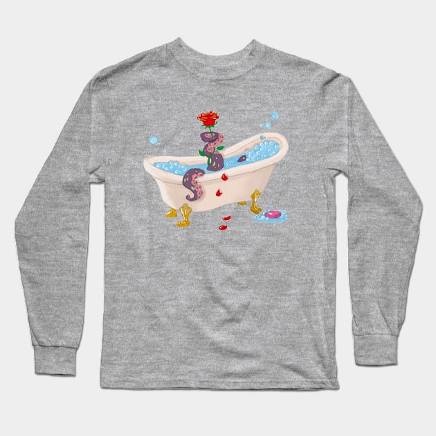 The trap of the octopus Long Sleeve T-Shirt by LeahHa